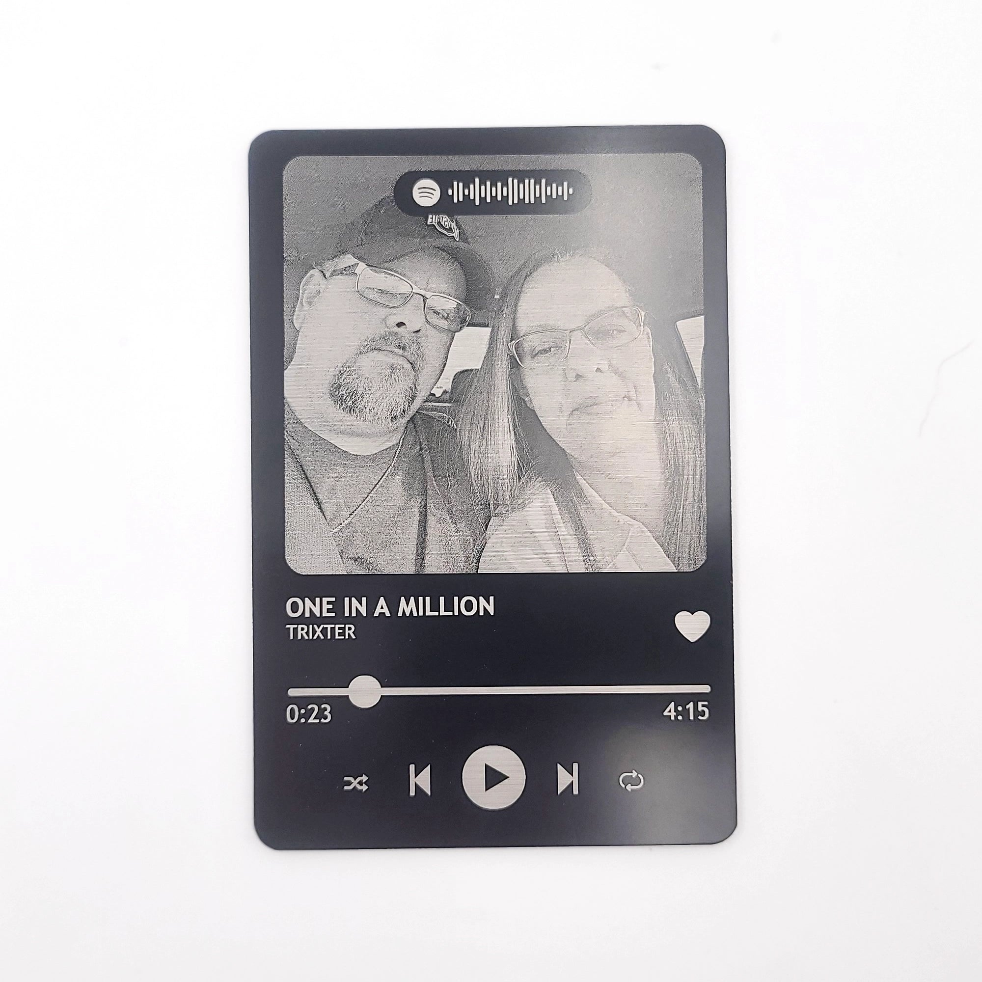 Metal Spotify Photo Plaque - LA007