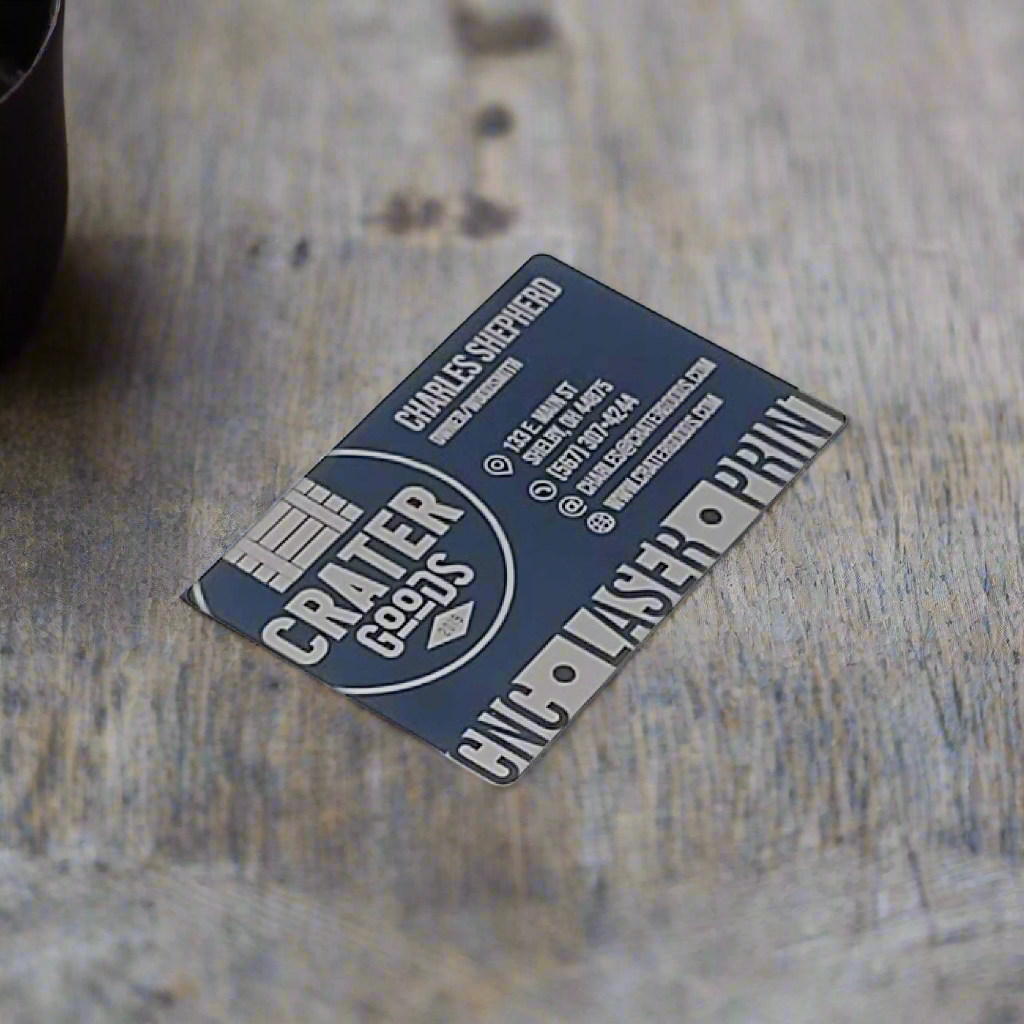 Custom Metal Business Cards