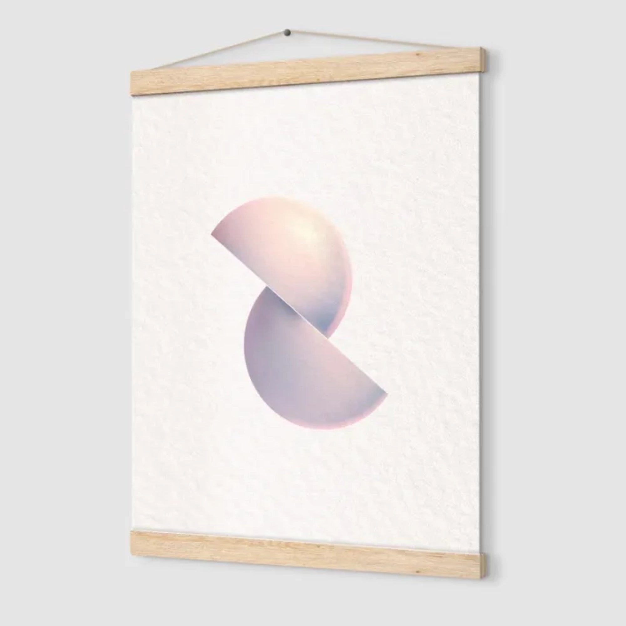 Museum-Quality Matte Paper Poster with Hanger - White