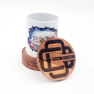 Engraved Wooden Coasters