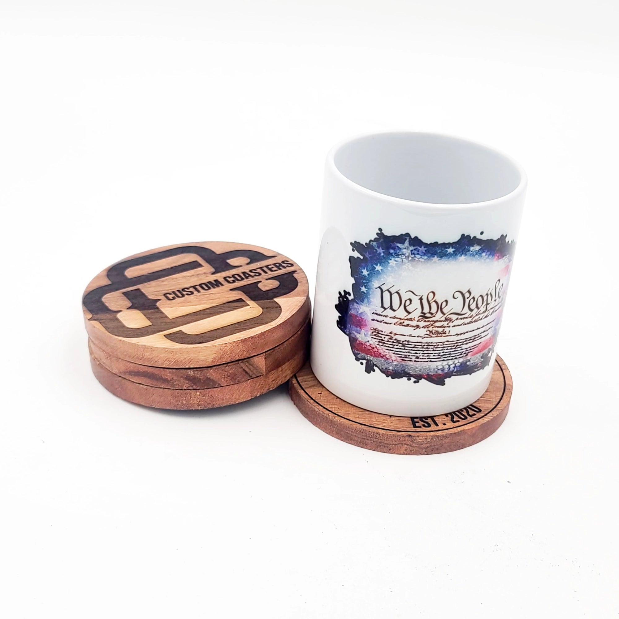 Personalized Wood Coasters