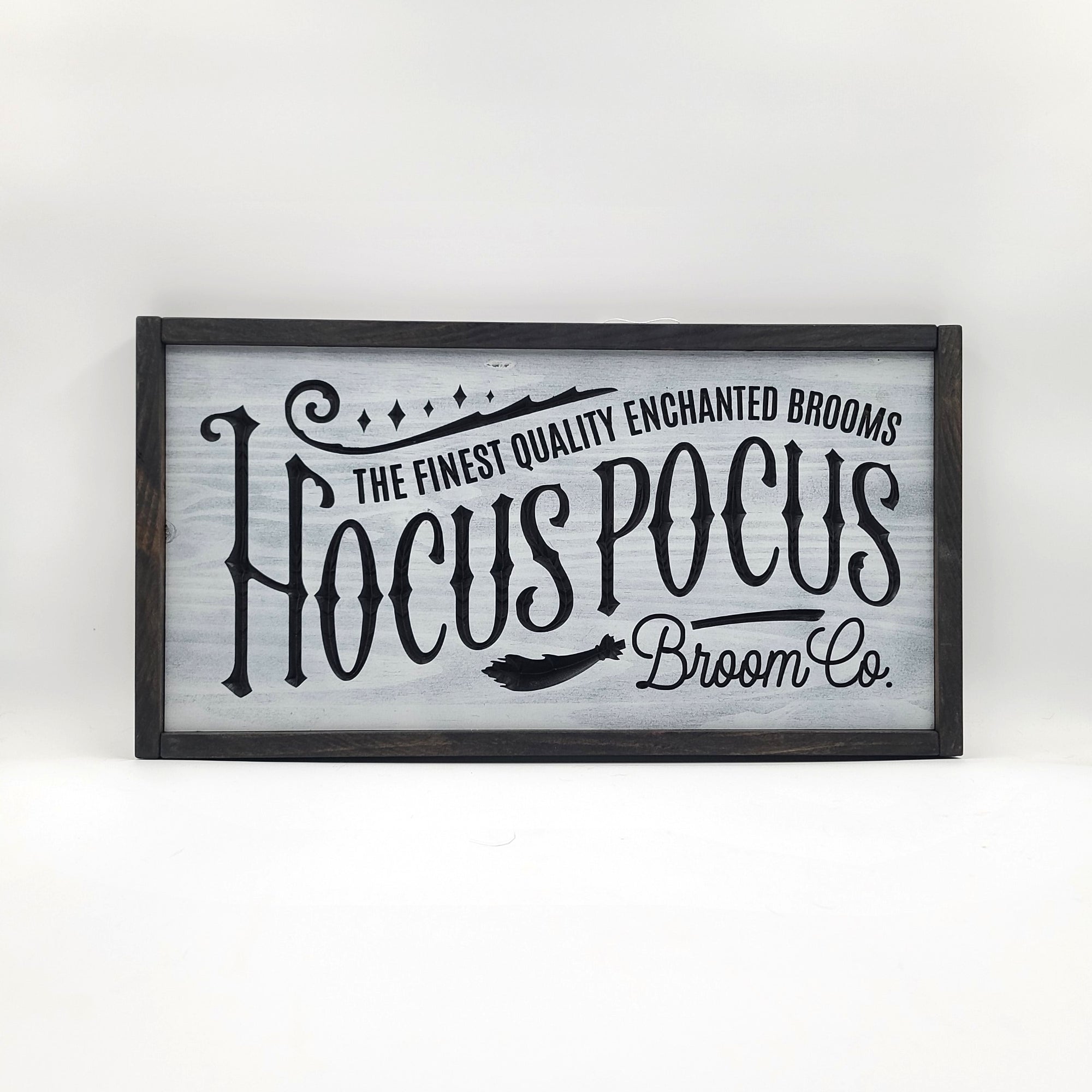 SWHS003 - Hocus Pocus Broom Co. Halloween Sign