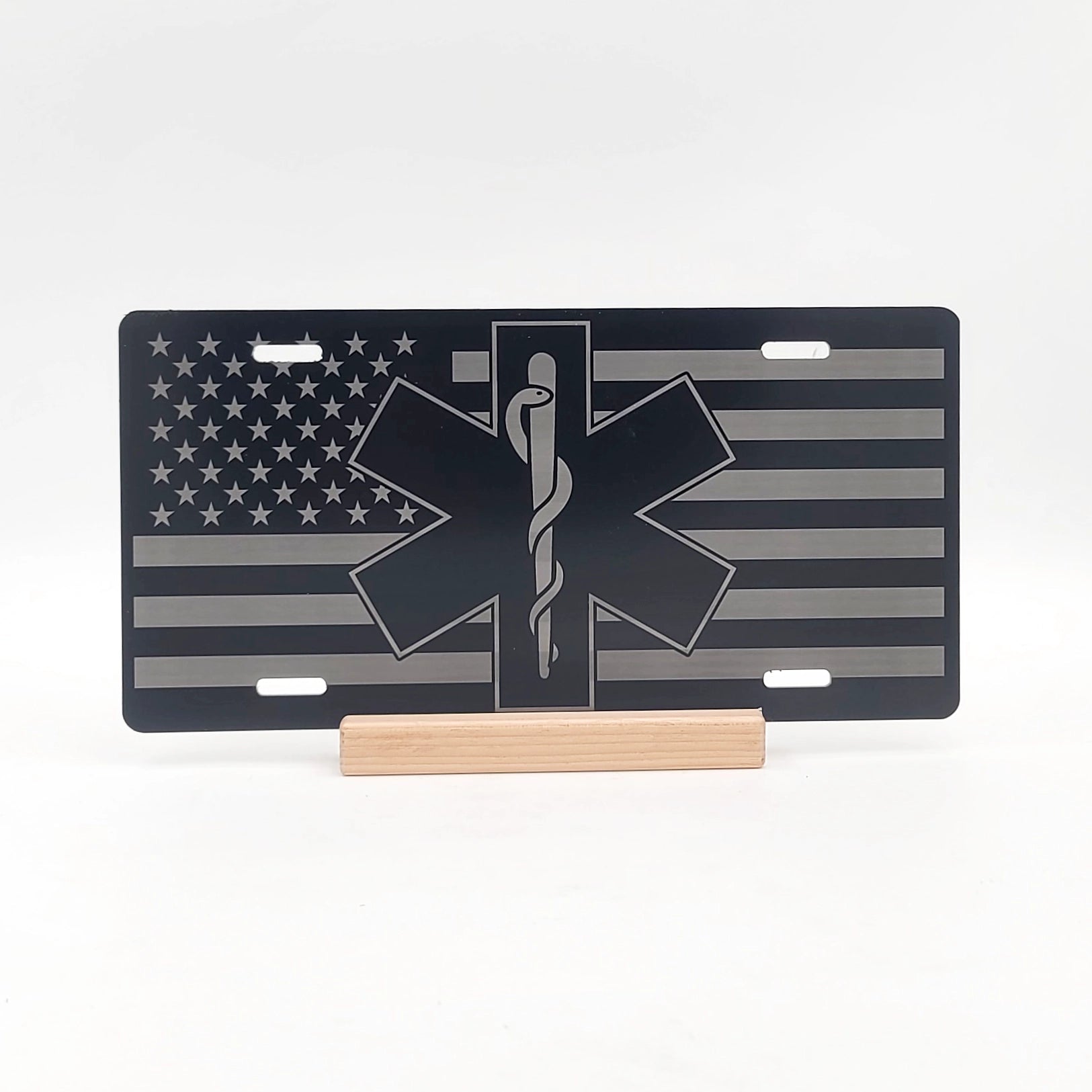 EMT License License Plate | Engraved Vanity License Plate| LA012