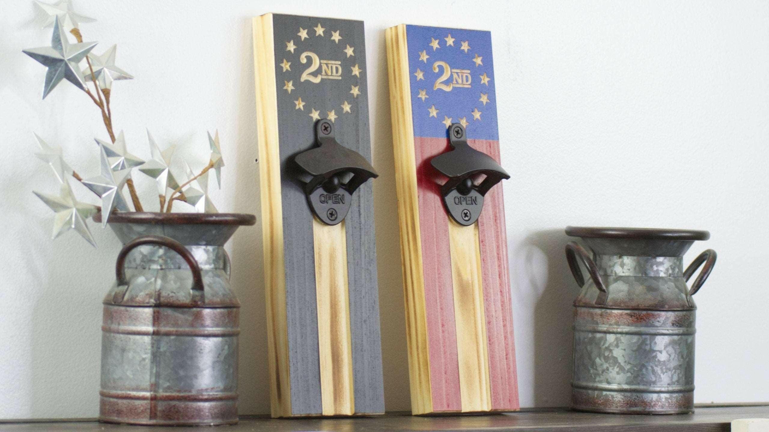 BR 2A American Flag Bottle Opener - Premium Bottle Openers from Crater Goods - Just $29.99! Shop now at Crater Goods