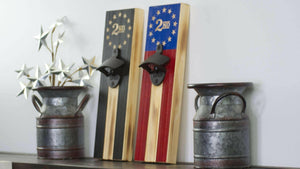 BR 2A American Flag Bottle Opener - Premium Bottle Openers from Crater Goods - Just $29.99! Shop now at Crater Goods