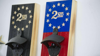 BR 2A American Flag Bottle Opener - Premium Bottle Openers from Crater Goods - Just $29.99! Shop now at Crater Goods