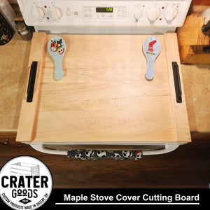 Personalized Maple Stove Cover
