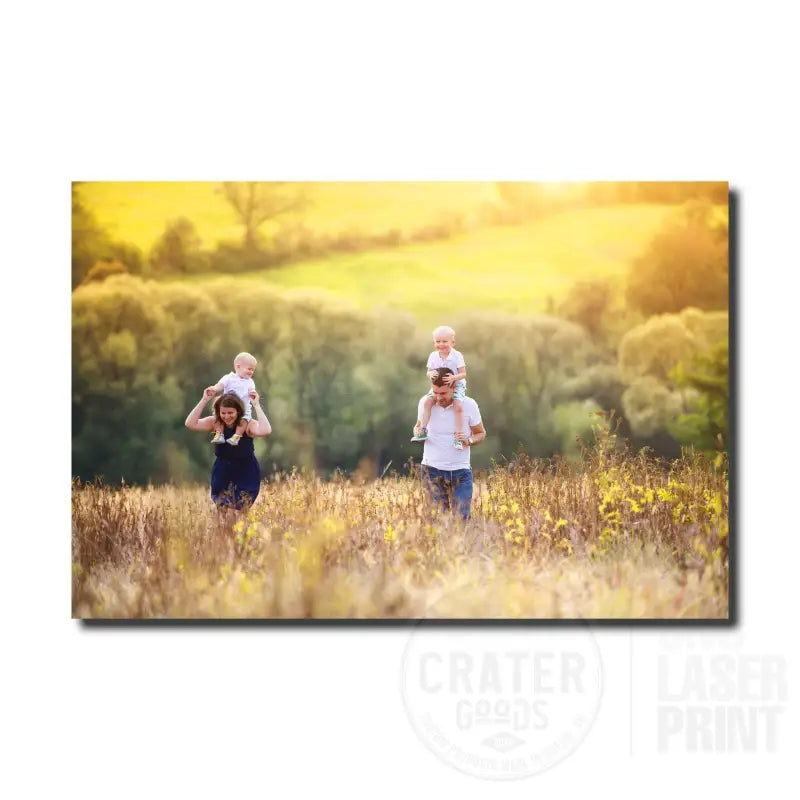 Rectangular Metal Photo Print - Premium Metal Dye-Sub Photo from Crater Goods - Just $18.99! Shop now at Crater Goods