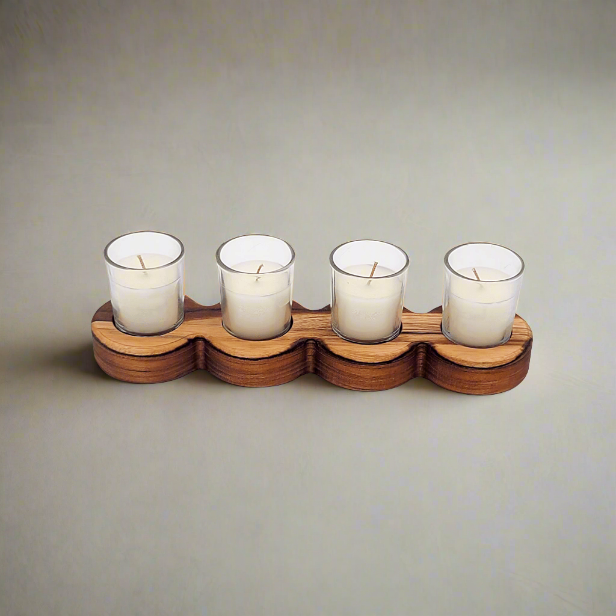 Wooden Votive Log - Premium  from Crater Goods - Just $7.99! Shop now at Crater Goods